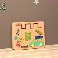 Бизиборд «Мои машинки» - fgospostavki.ru - Челябинск