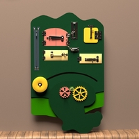 Бизиборд «Зелёная лапа» - fgospostavki.ru - Челябинск