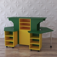 Модульный стеллаж "Весёлые занятия" - fgospostavki.ru - Челябинск