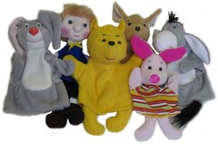 Набор перчаточных кукол "Винни Пух и все" - fgospostavki.ru - Челябинск