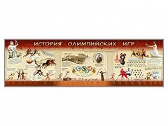 Настенное полотно "История Олимпийских игр" - fgospostavki.ru - Челябинск