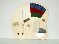 Тактильная панель "Тело гусеницы" (кисточки) - fgospostavki.ru - Челябинск