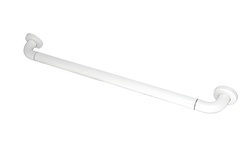 Поручень прямой с антибактериальным покрытием (белый) - fgospostavki.ru - Челябинск