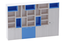 Комплект шкафов Smarty  для кабинета - fgospostavki.ru - Челябинск