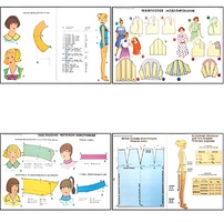 Плакаты ПРОФТЕХ "Моделирование и конструирование одежды" (22 пл, винил, 70х100) - fgospostavki.ru - Челябинск