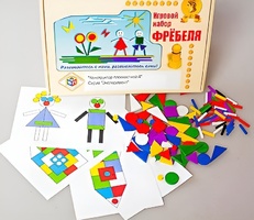 Игровой набор Фребеля "Конструктор плоскостной-4" (Серия "Эксперимент") - fgospostavki.ru - Челябинск