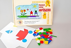 Игровой набор Фребеля "Конструктор плоскостной-1" (Серия "Эксперимент") - fgospostavki.ru - Челябинск