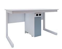 Стол ученический для кабинета физики/биологии двухместный - fgospostavki.ru - Челябинск