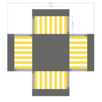 Имитация четырехстороннего перекрестка 5,5*4,5 м - fgospostavki.ru - Челябинск