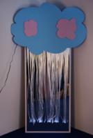 Зеркальное панно с фиброоптическими нитями «Разноцветный дождь» - fgospostavki.ru - Челябинск