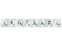 Стенд-лента "Выдающиеся ученые-химики" - fgospostavki.ru - Челябинск