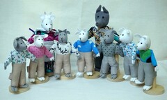 Шагающий театр "Волк и 7 козлят" (9 персонажей) - fgospostavki.ru - Челябинск