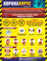 Плакат "Коронавирус" (вариант 1) - fgospostavki.ru - Челябинск