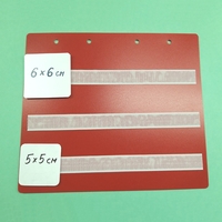 Красный лист-вкладыш в папку ПЕКС БОЛЬШУЮ для карточек 5*5 и 6*6 см - fgospostavki.ru - Челябинск