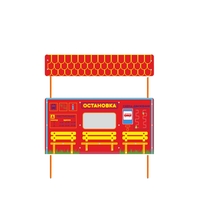 Учебно-игровой макет "Остановка" стационарная - fgospostavki.ru - Челябинск