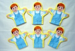 Набор рукавичек "Эмоции (мальчики)" 6 штук - fgospostavki.ru - Челябинск