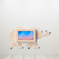 «Медведь» -Декоративная сенсорная панель 32" - fgospostavki.ru - Челябинск