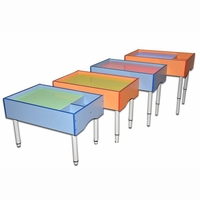 Песочные столы на регулируемых опорах RGB подсветка - fgospostavki.ru - Челябинск