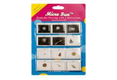 Набор микропрепаратов для стереомикроскопа №13 «Соль, кирпич, лист дерева и пр.» - fgospostavki.ru - Челябинск