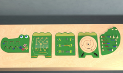 Бизиборд «Крокодил Гена» - fgospostavki.ru - Челябинск