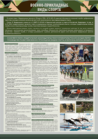 Стенд "Военно-прикладные виды спорта" - fgospostavki.ru - Челябинск