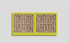 Межполушарная доска №13 желтая - fgospostavki.ru - Челябинск