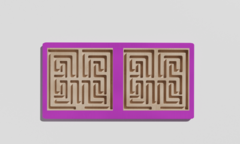 Межполушарная доска №13 фиолетовая - fgospostavki.ru - Челябинск