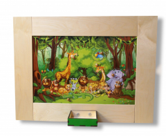 Тактильно-развивающая панель «Мир зверей» - fgospostavki.ru - Челябинск