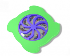 Тактильно-развивающая панель «Вращение радуги» - fgospostavki.ru - Челябинск