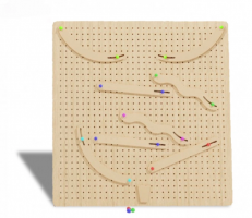 Тактильно-развивающая панель «Веселые горки» - fgospostavki.ru - Челябинск