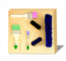 Тактильно-развивающая панель с мягкими кисточками - fgospostavki.ru - Челябинск