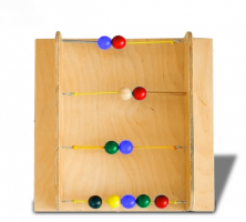 Тактильно-развивающая панель с текстурами и радужными шариками - fgospostavki.ru - Челябинск