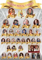 Стенд резной "Британская королевская семья" - fgospostavki.ru - Челябинск