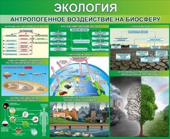 Стенд "Экология. Антропогенное воздействие на биосферу" - fgospostavki.ru - Челябинск