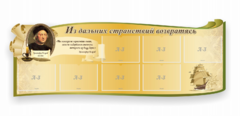 Стенд резной "Из дальних странствий возвратясь" - fgospostavki.ru - Челябинск