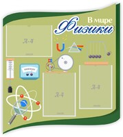 Стенд "В мире физики" - fgospostavki.ru - Челябинск