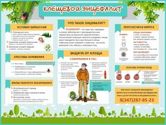 Стенд "Клещевой энцефалит" - fgospostavki.ru - Челябинск