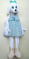 Ростовая кукла "Собачка белая" - fgospostavki.ru - Челябинск