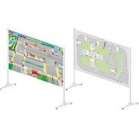 Магнитный стенд двусторонний "Азбука дорожного движения ПДД" - fgospostavki.ru - Челябинск