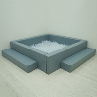 Сухой бассейн с шариками и RGB-подсветкой 190х190 см - fgospostavki.ru - Челябинск