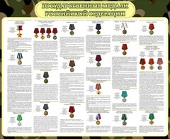 Стенд "Государственные медали РФ" - fgospostavki.ru - Челябинск