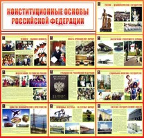 Стенд "Конституционные основы РФ" - fgospostavki.ru - Челябинск
