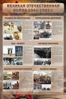 Стенд "Великая отечественная война (события)" - fgospostavki.ru - Челябинск
