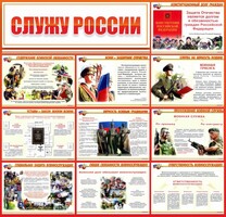 Стенд "Служу России" - fgospostavki.ru - Челябинск