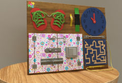 Бизиборд «Для девочек» - fgospostavki.ru - Челябинск