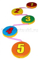 Дорожка "Змейка-шагайка-геометрическая" с цифрами - fgospostavki.ru - Челябинск