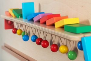 Тактильно-развивающая панель “Разноцветное домино” - fgospostavki.ru - Челябинск