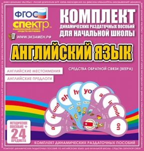 Динамические раздаточные пособия. Английский язык (веера). Английские местоимения, английские предлоги. - fgospostavki.ru - Челябинск