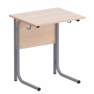 Стол ученический одноместный на круглой трубе - fgospostavki.ru - Челябинск