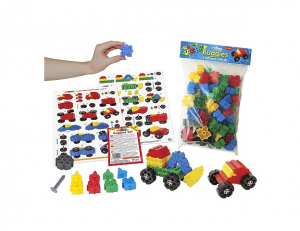 Конструктор «Транспортные средства» 64 детали - fgospostavki.ru - Челябинск